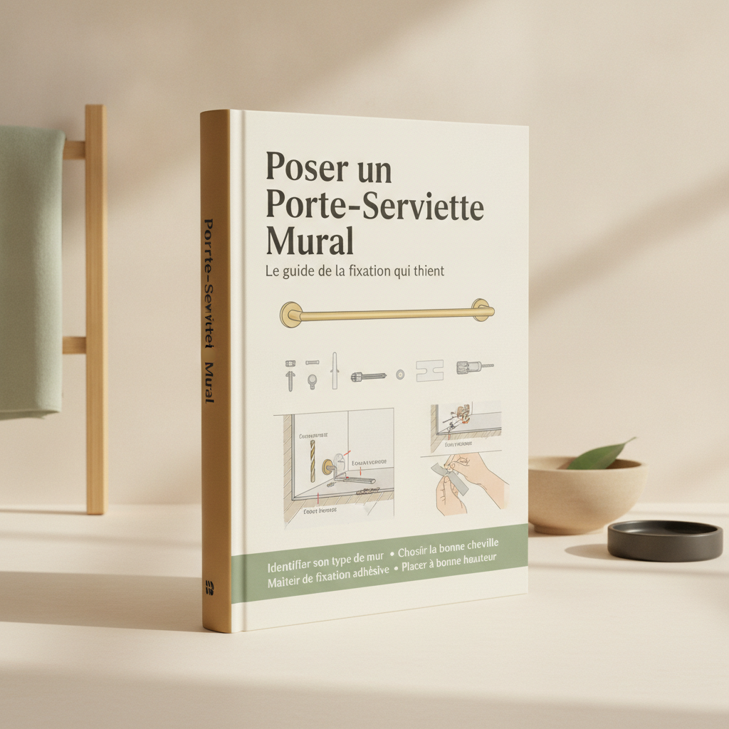 Poser un porte-serviette mural : le guide de la fixation qui tient