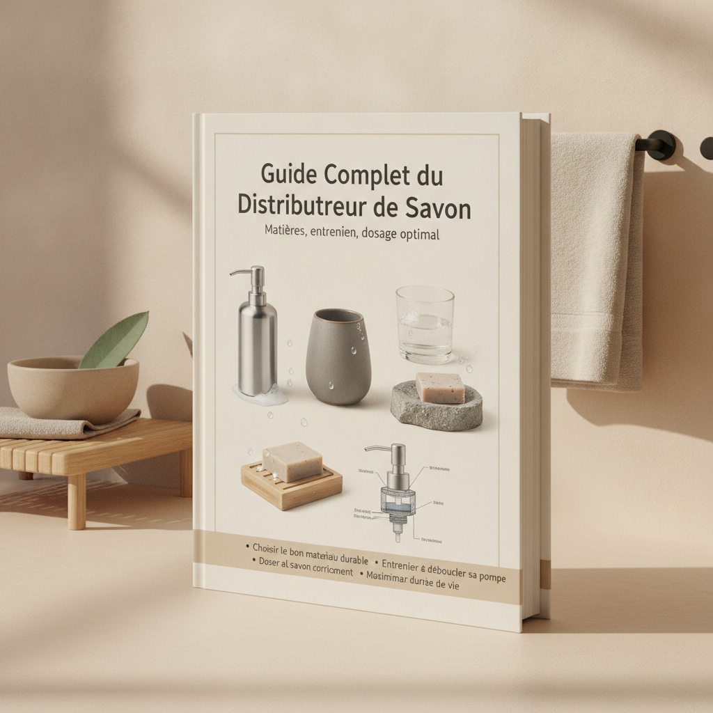 Distributeur de savon : matières, entretien, bon dosage
