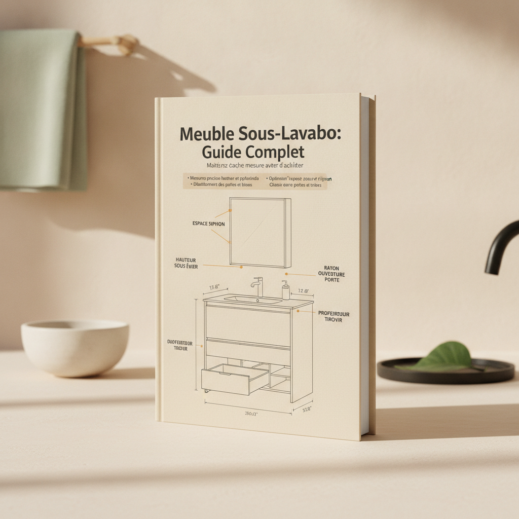 Meuble sous-lavabo : le guide des mesures avant achat