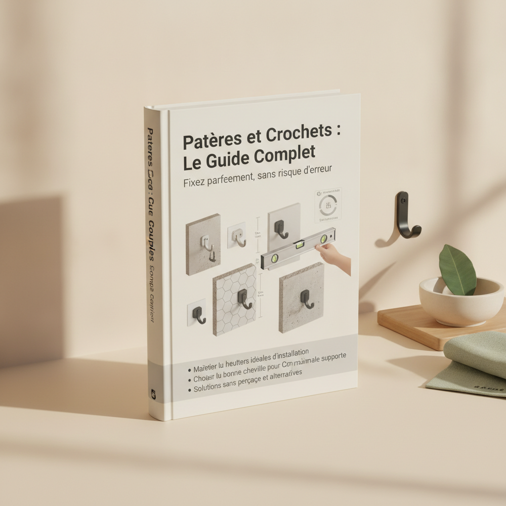 Patères et crochets : le guide de la fixation