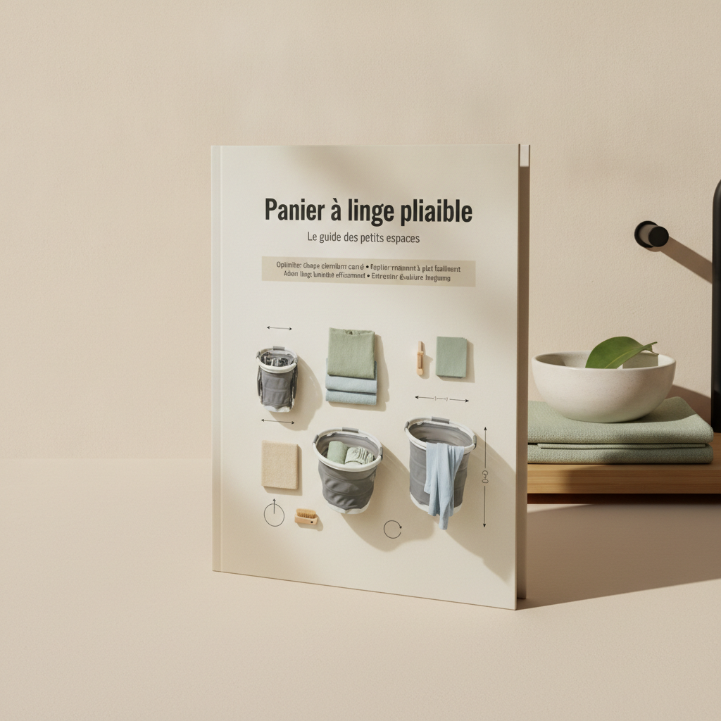 Panier à linge pliable : le guide des petits espaces