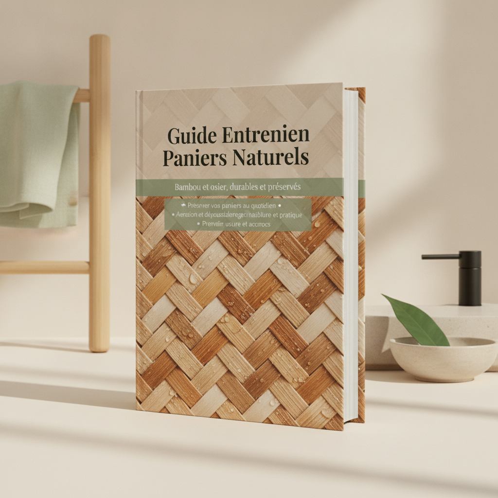 Panier à linge en bambou ou en osier : le guide de l'entretien