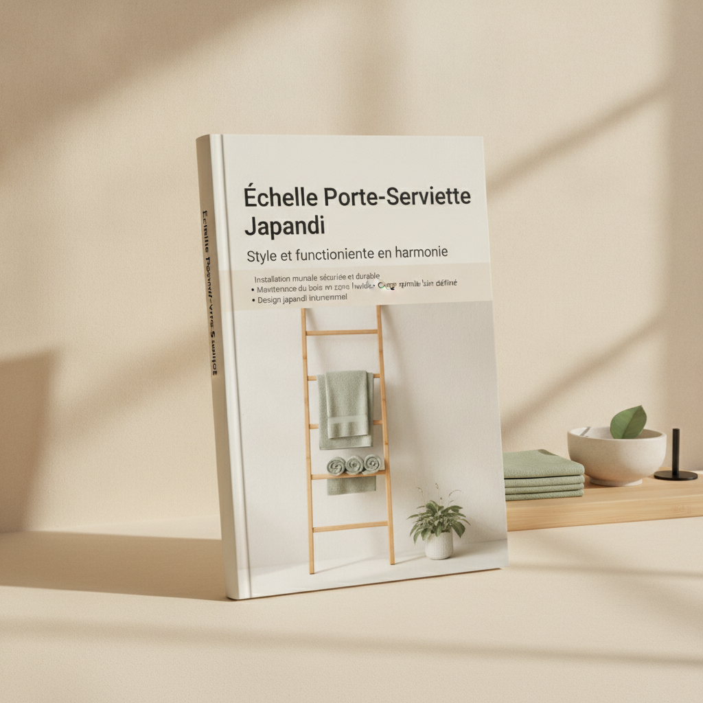 Échelle porte-serviette : le guide du style japandi