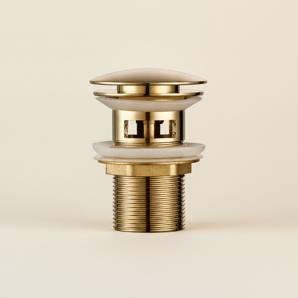 Bonde de lavabo pop-up escamotable