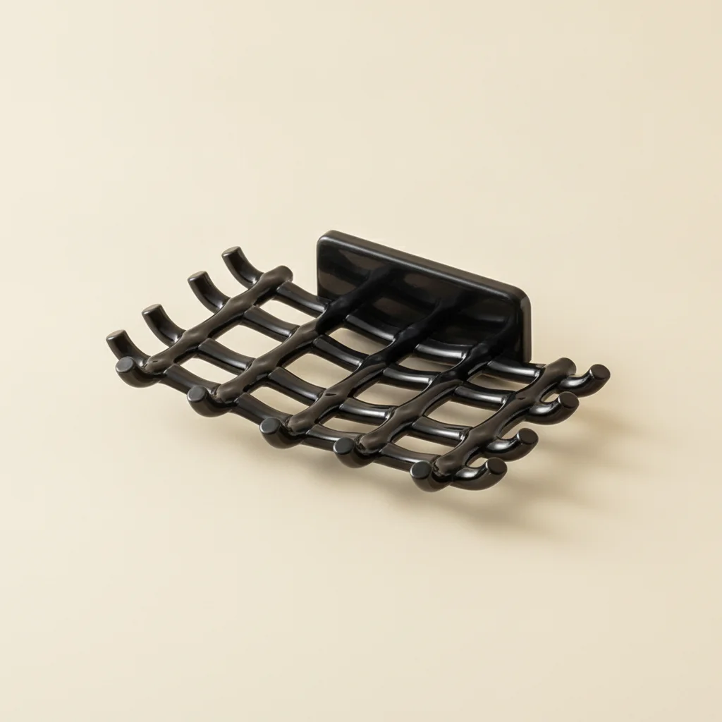 Étagère murale de salle de bain sans perçage