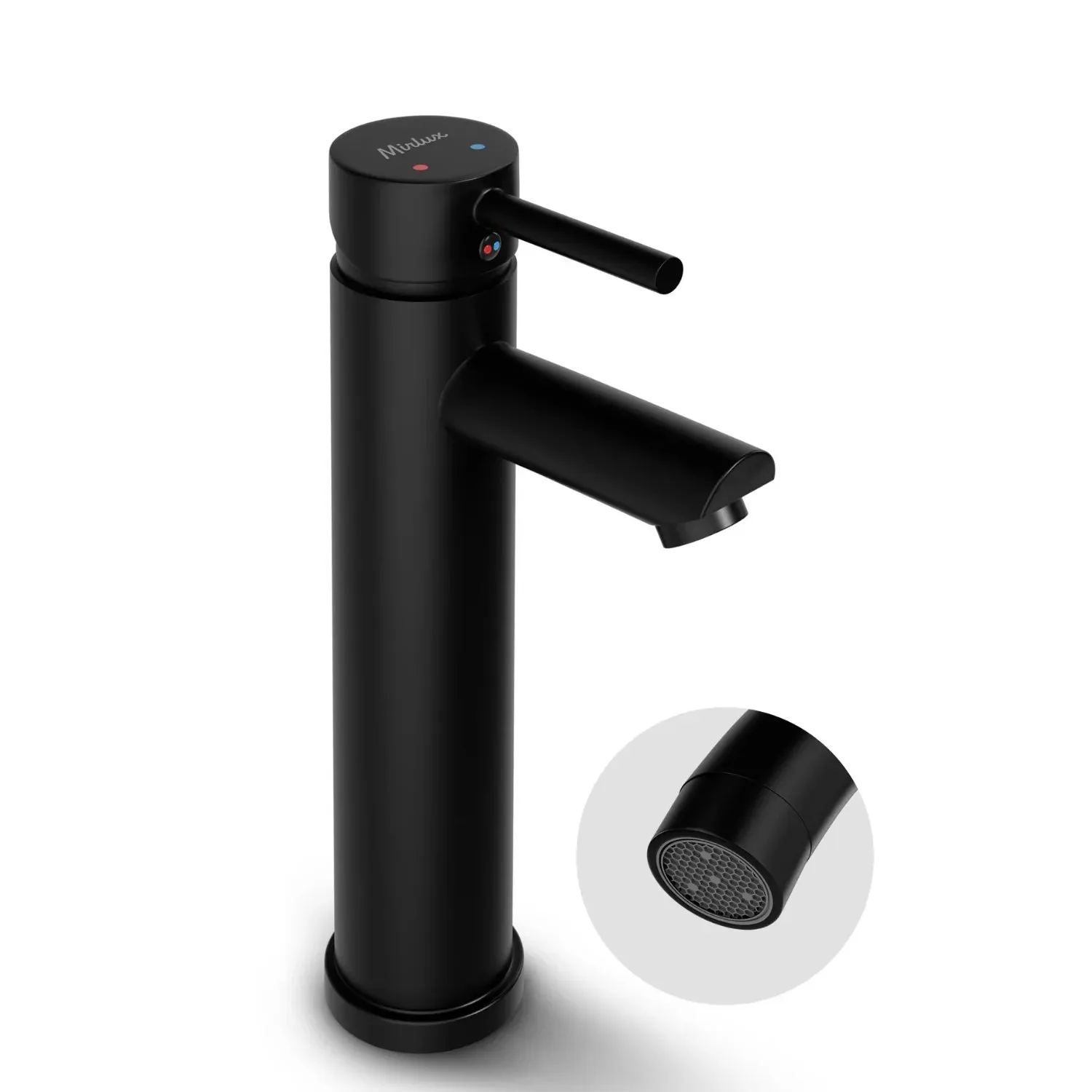 Mitigeur de lavabo – WC – Noir [EIRENE] - Précommander