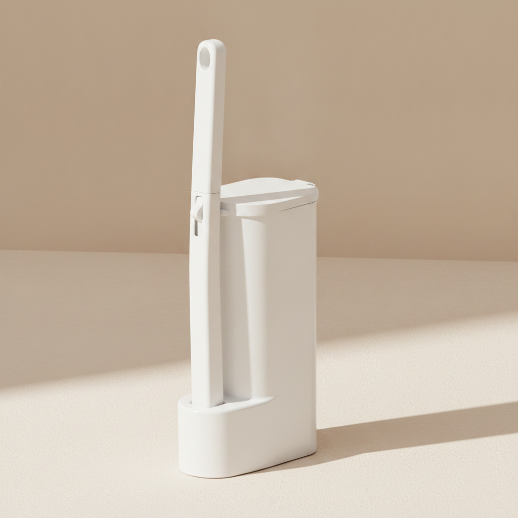 Brosse WC jetable à têtes rechargeables