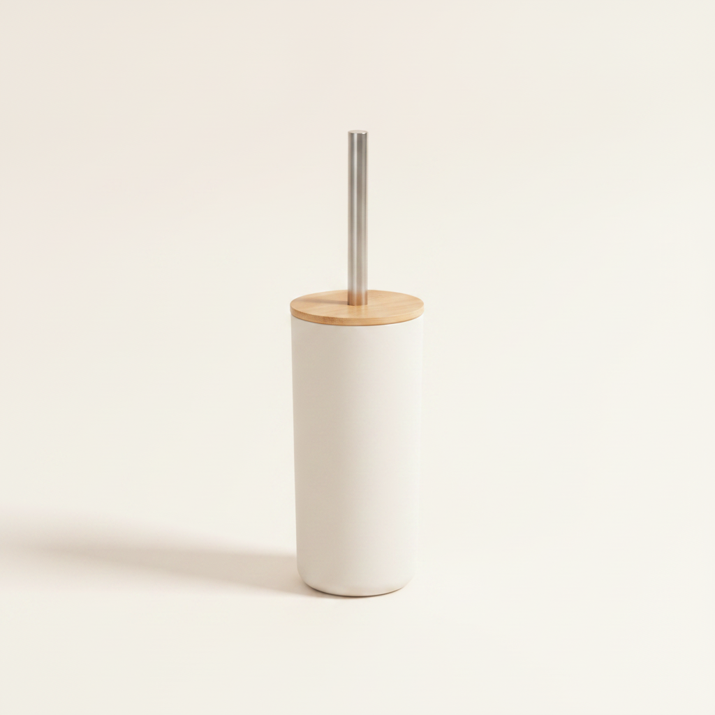 Brosse WC avec support sur pied