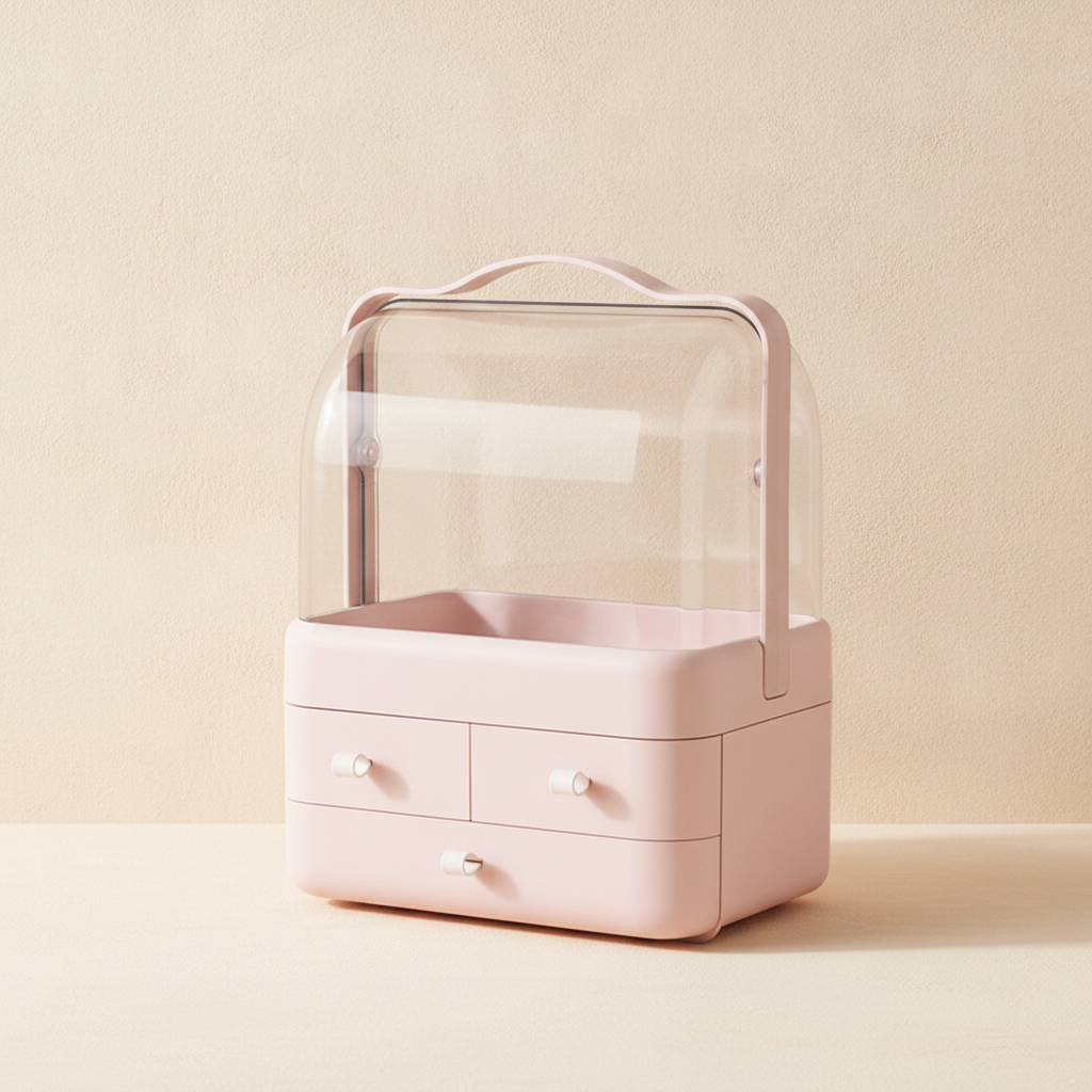 Organisateur de maquillage avec tiroir