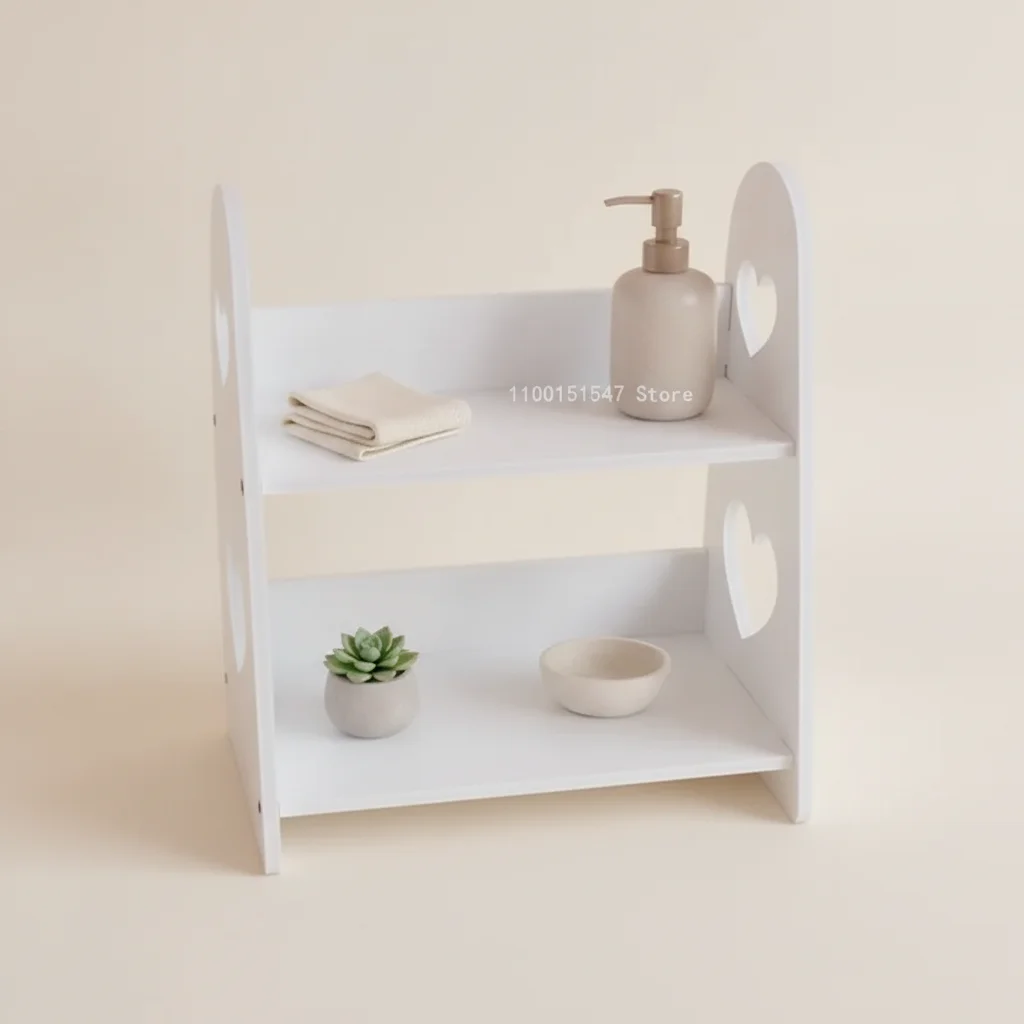 Étagère de lavabo pour cosmétiques
