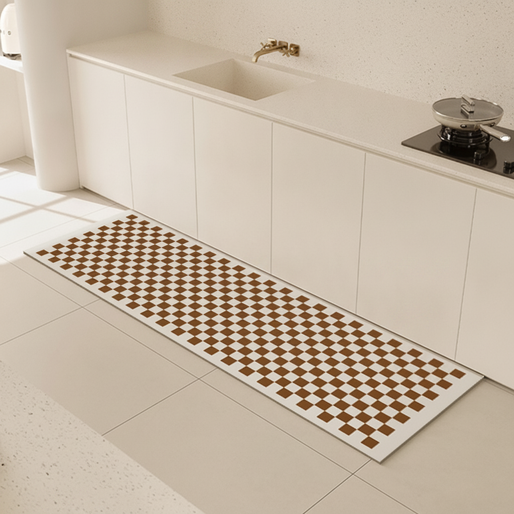 Tapis de bain en terre de diatomée
