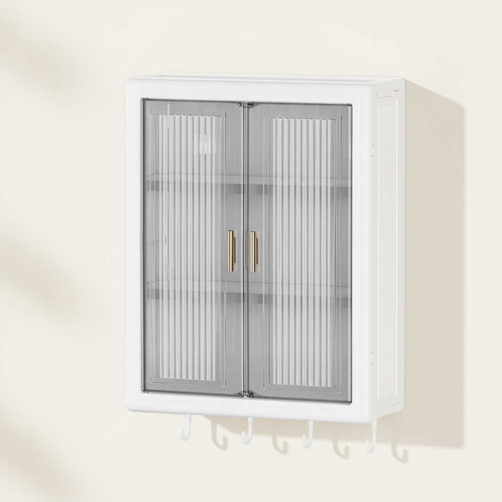 Armoire murale de salle de bain compacte