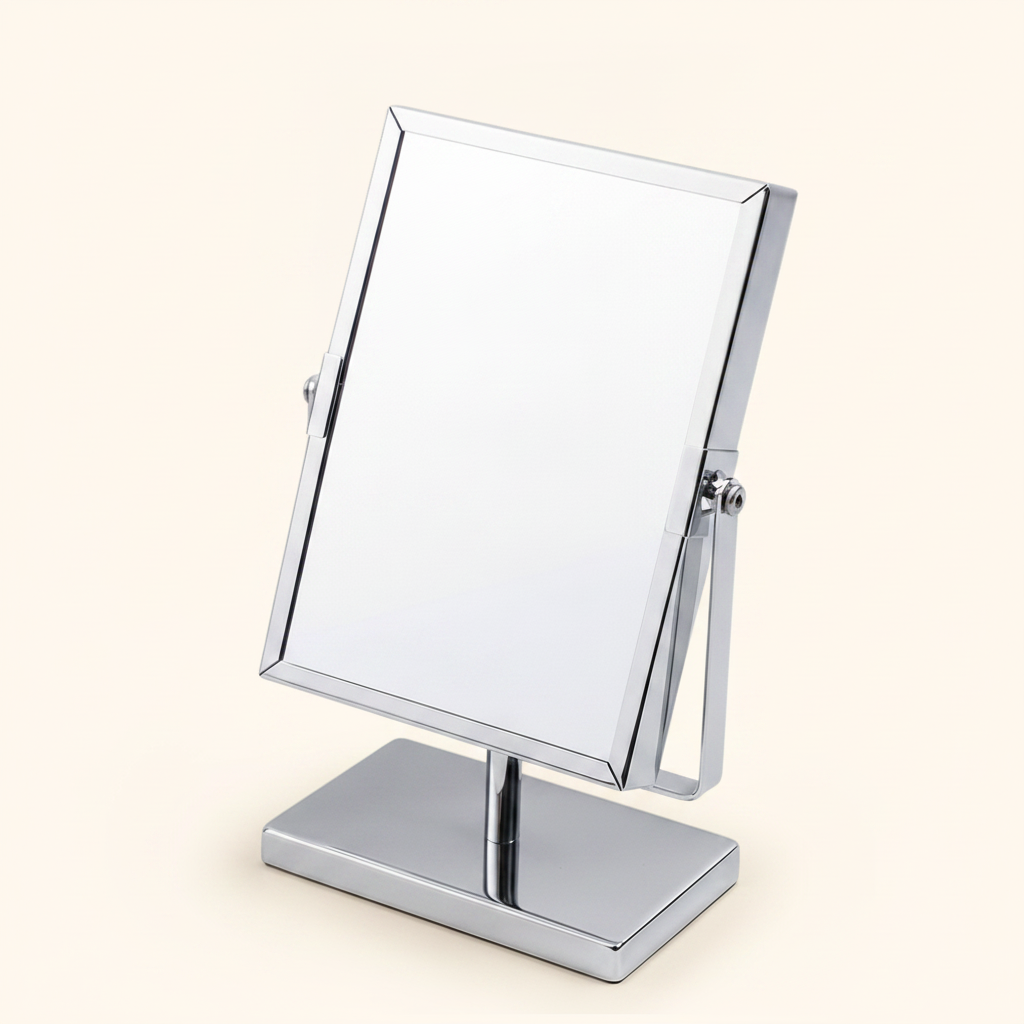Miroir grossissant sur pied rotatif 360°