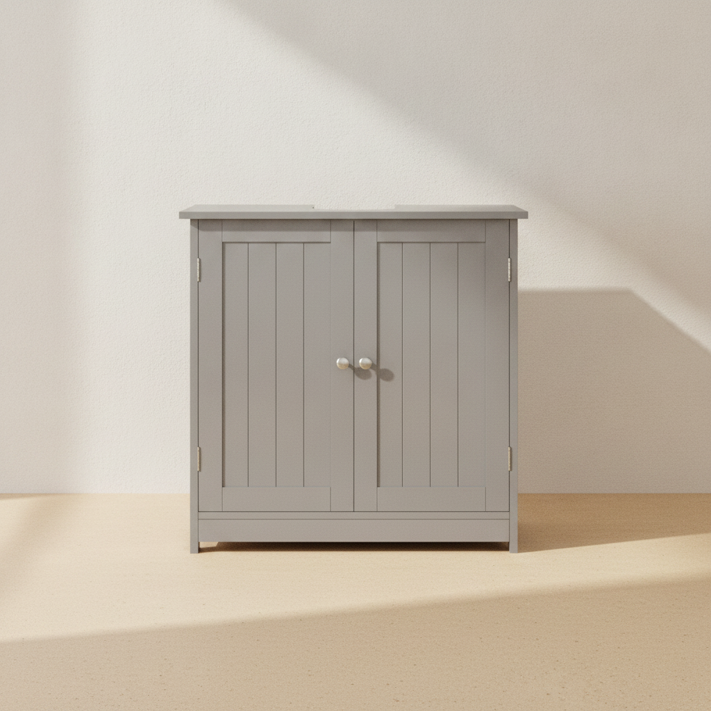 Meuble sous lavabo en bois 60x30x60cm