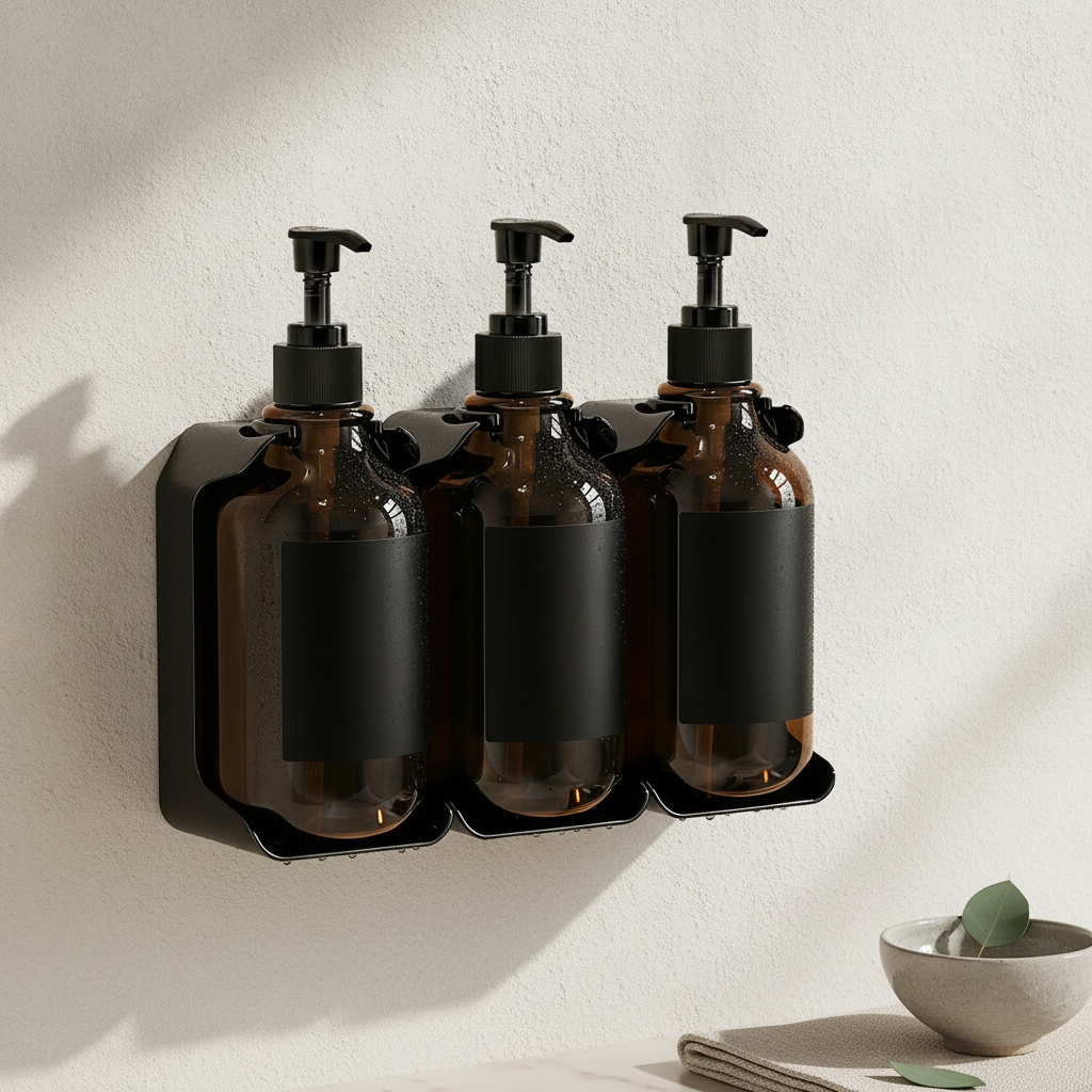 Distributeur de savon mural sans perçage
