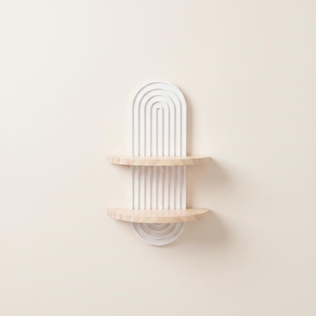 Étagère murale flottante en bois