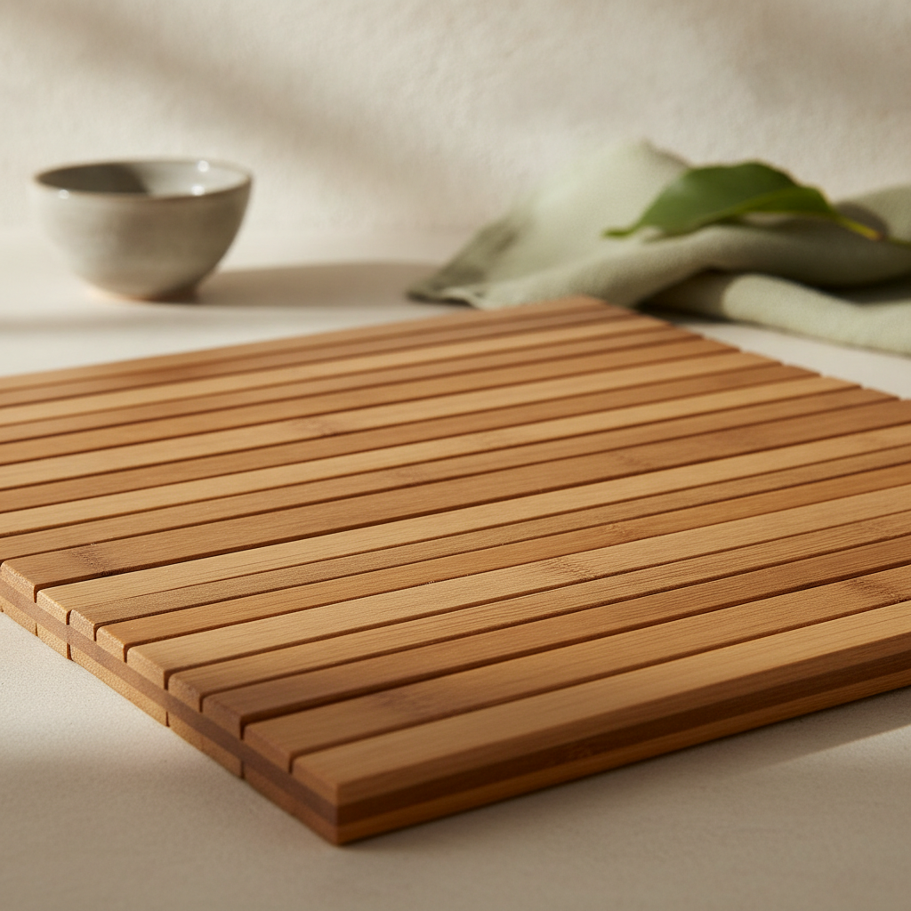 Reflets tamisés sur une surface texturée évoquant la pureté minérale