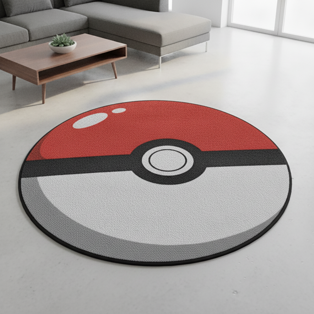 Tapis de sol doux motif Anime
