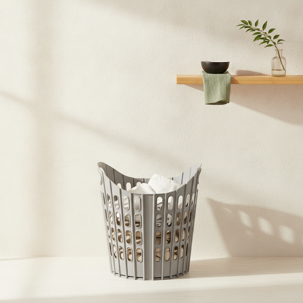 Panier à linge pliable en tissu