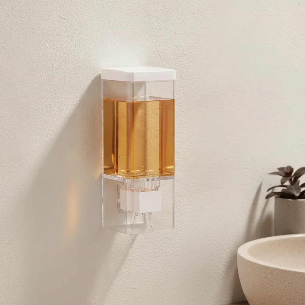 Distributeur de savon mural sans perçage