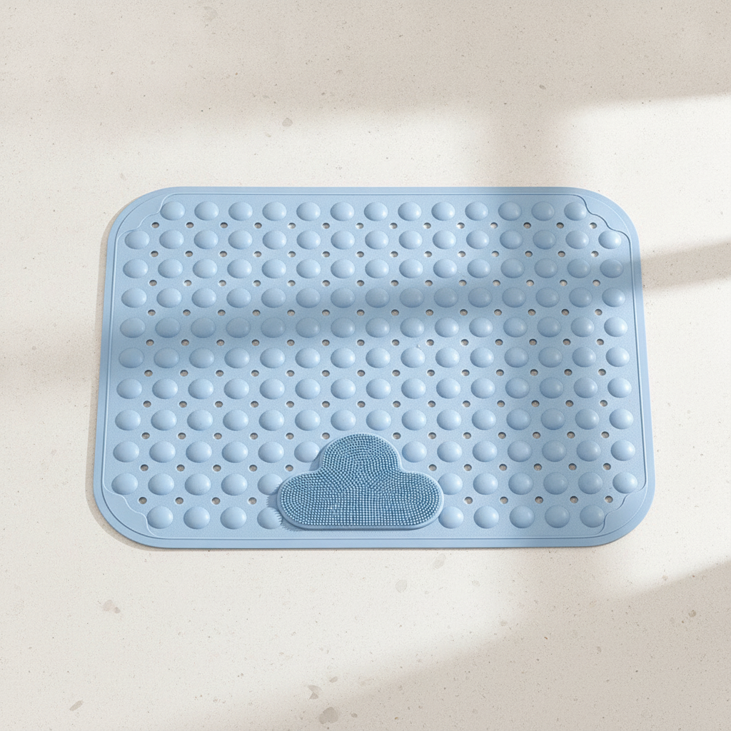 Tapis de douche antidérapant 15,7x27,5 pouces
