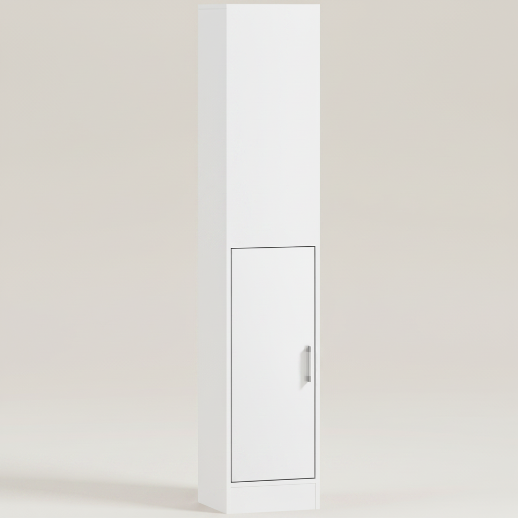 Colonne de salle de bain avec miroir 6 niveaux