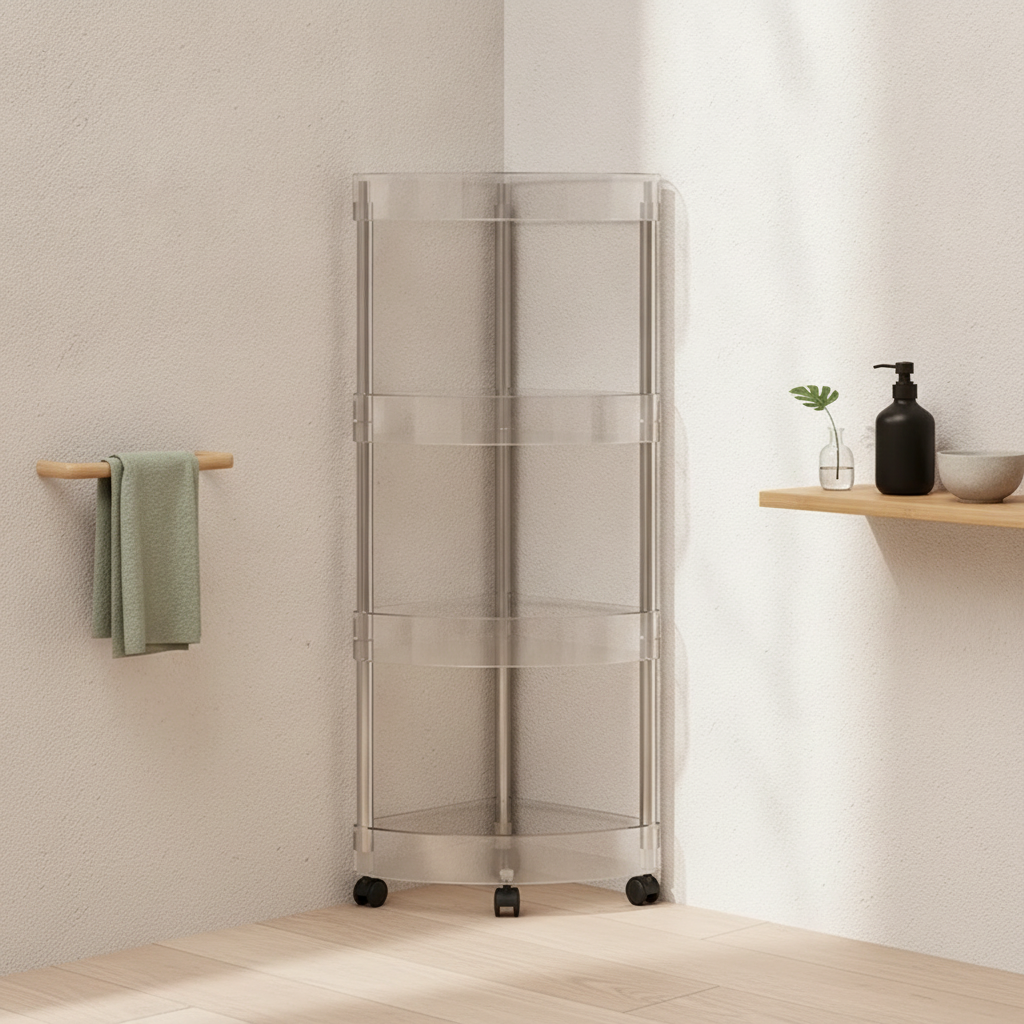 Desserte de salle de bain multi-niveaux