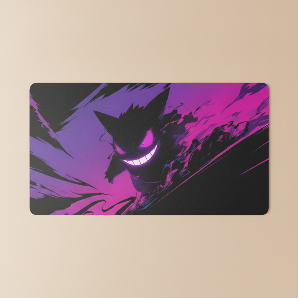 Tapis de bureau XXL 90x40cm Gengar