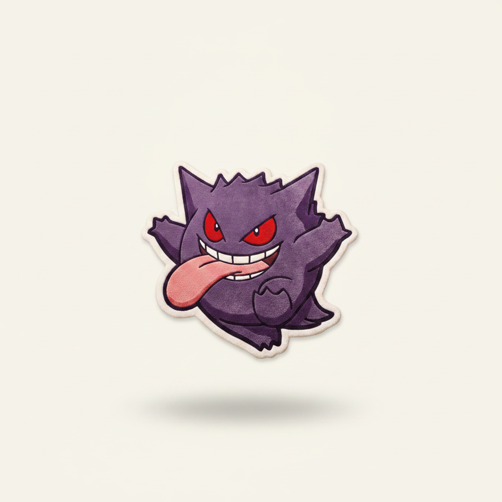 Tapis de sol peluche Pokemon Gengar