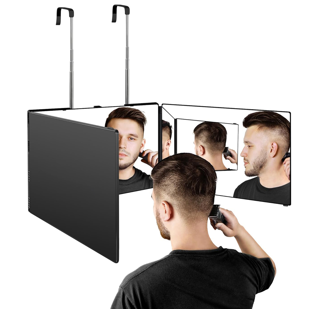 Miroir 360° suspendu à trois volets