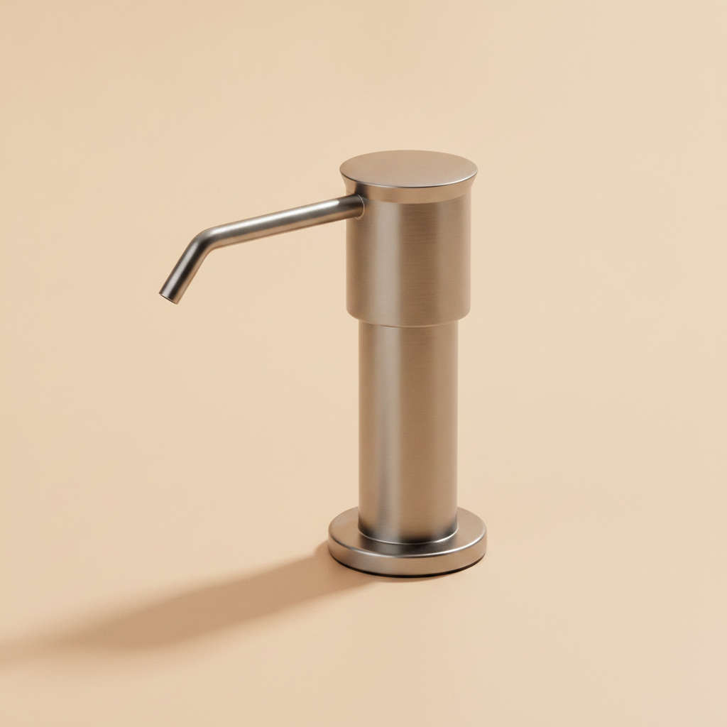 Distributeur de savon encastrable en acier inoxydable