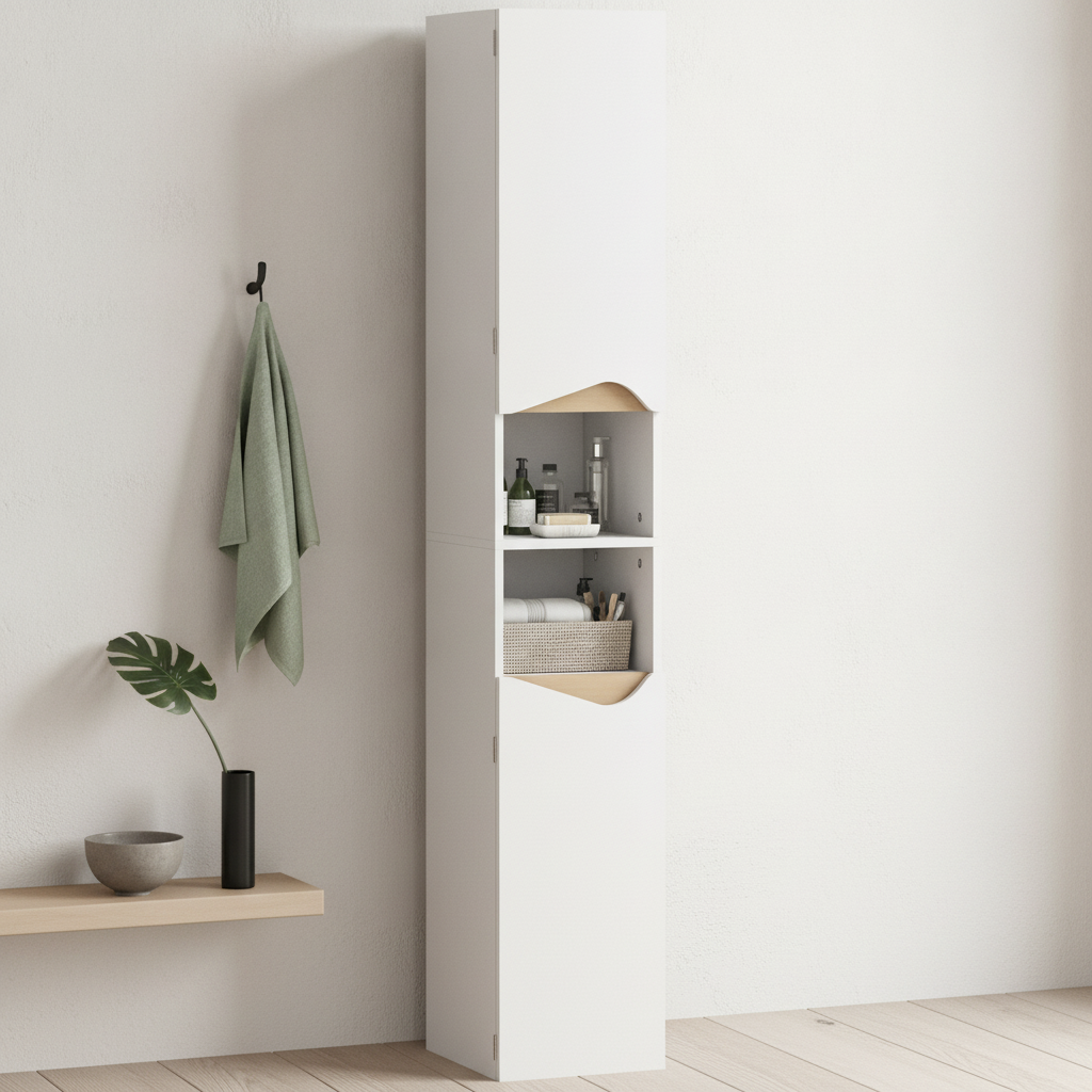 Colonne de salle de bain étroite 30 cm