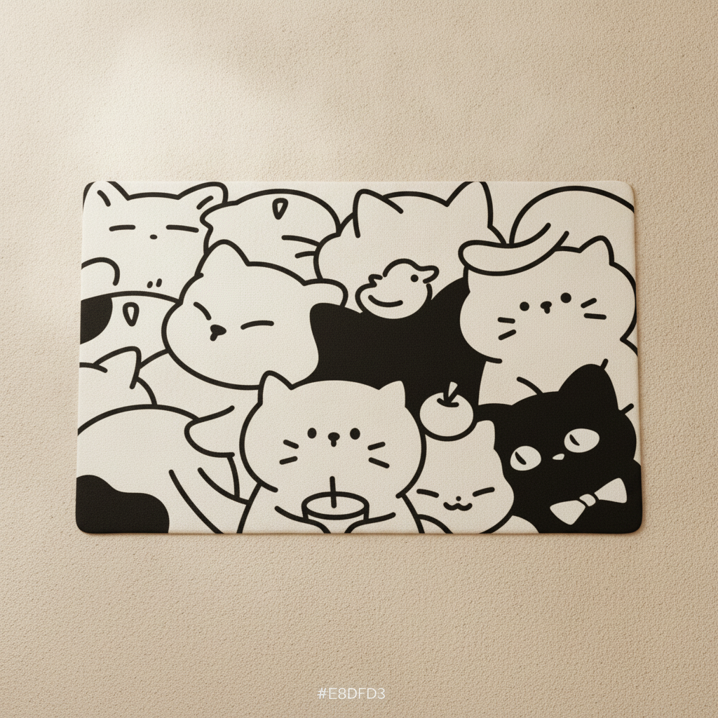 Tapis de bain absorbant en diatomite