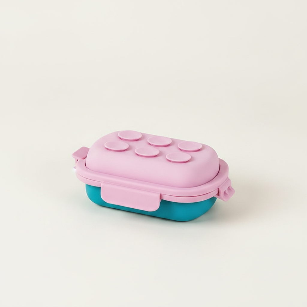Porte-savon ovale en silicone à ventouse