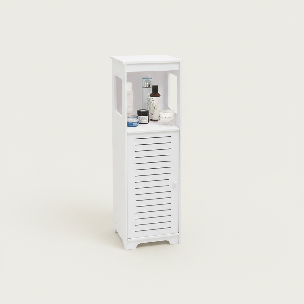 Colonne de salle de bain étroite 4 niveaux