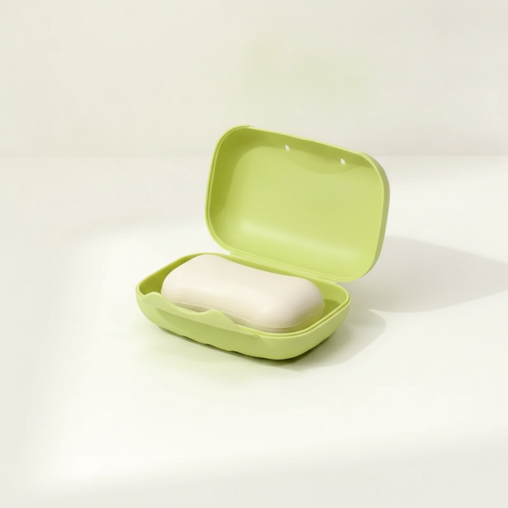 Boîte à savon de voyage compacte